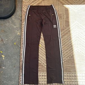 Chocolate Brown Vintage Adidas Track Pants